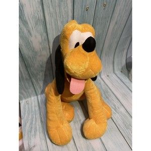 Disney Junior Pluto Dog 11" Stuffed Animal Plush Toy New Mickey Mouse Clubhouse